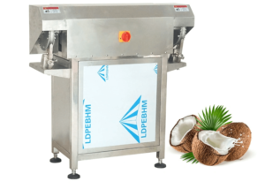 Coconut husk peeler machines